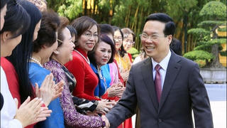 Chủ tịch nước Võ Văn Thưởng gặp mặt các nữ doanh nhân tiêu biểu