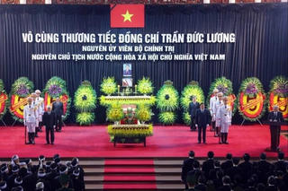 Cử hành trọng thể Lễ truy điệu nguyên Chủ tịch nước Trần Đức Lương