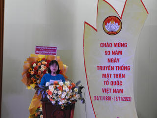 Đà Nẵng: Mặt trận quận Cẩm Lệ long trọng kỷ niệm 93 năm Ngày truyền thống MTTQ Việt Nam