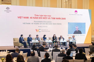 Hội thảo hợp tác Việt Nam và Australia về 40 năm Đổi mới và tầm nhìn 2045