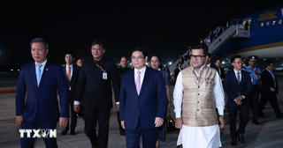 Thủ tướng Phạm Minh Chính tới New Delhi bắt đầu thăm cấp Nhà nước Ấn Độ