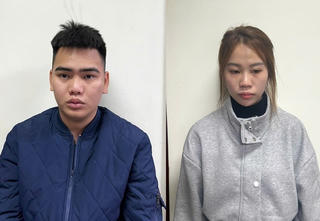 Môi giới mại dâm rồi cưỡng đoạt tài sản, đôi nam nữ bị bắt