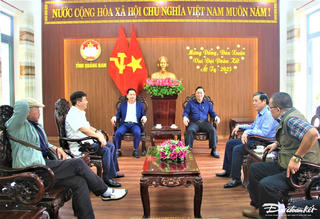 Tổng biên tập Báo Đại Đoàn Kết làm việc với lãnh đạo tỉnh Quảng Nam
