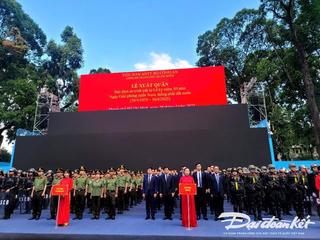 Bộ Công an xuất quân bảo đảm an ninh trật tự cho Đại lễ 30-4