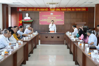 Mặt trận tỉnh Bà Rịa – Vũng Tàu tổ chức lấy ý kiến cho dự thảo văn kiện đại hội