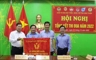 Ninh Thuận: Tổng kết công tác khối thi đua, khen thưởng năm 2022