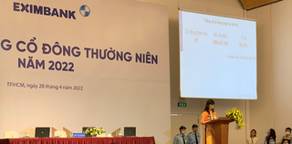 Ngân hàng Eximbank triệu tập ĐHCĐ thường niên năm 2022 lần hai