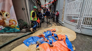 Xử lý dứt điểm phụ gia trào lên mặt đất khi khoan hầm Nhổn - Ga Hà Nội