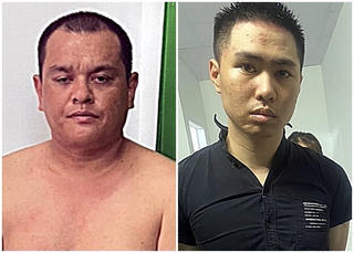 Bắt 2 đối tượng chém người cướp xe tại cây xăng