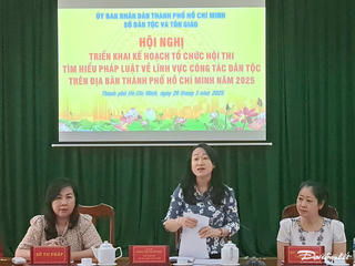 TP Hồ Chí Minh khởi động hội thi về công tác dân tộc năm 2025