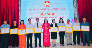 Bình Thuận: Triển khai thực hiện tốt nhiệm vụ công tác Mặt trận