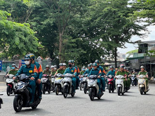 TP Hồ Chí Minh: Công an đồng loạt ra quân cao điểm trấn áp tội phạm
