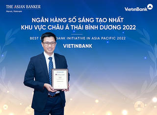VietinBank 'thắng lớn' tại các hạng mục giải thưởng của The Asian Banker
