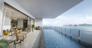 Sky Pool Villa: Biệt thự trên không tầm nhìn độc bản ôm trọn vịnh Hạ Long
