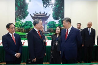 Trưng bày các văn kiện hợp tác giữa hai nước Việt Nam-Trung Quốc