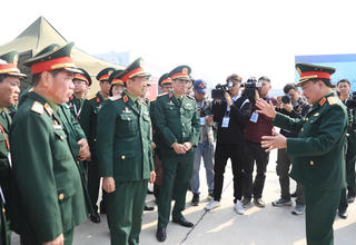 Tổng duyệt Triển lãm Quốc phòng quốc tế Việt Nam 2024