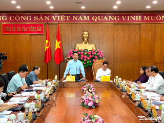 Phó Thủ tướng Chính phủ Trần Hồng Hà họp gỡ khó cho 2 "siêu dự án" tỷ đô tại Bà Rịa – Vũng Tàu