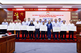 Ban Vận động Cứu trợ Trung ương thông báo dừng tiếp nhận, ủng hộ khắc phục hậu quả bão số 3