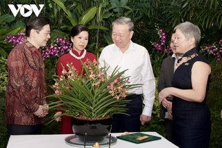 Singapore lấy tên Tổng Bí thư Tô Lâm và Phu nhân đặt cho loài hoa lan mới