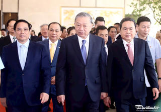 Tổng Bí thư dự khai mạc Triển lãm thành tựu đất nước '80 năm hành trình Độc lập - Tự do - Hạnh phúc'