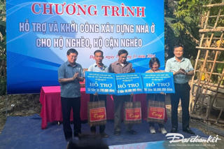 Thái Nguyên: Khởi công xây dựng nhà cho 11 hộ nghèo tại huyện Đại Từ