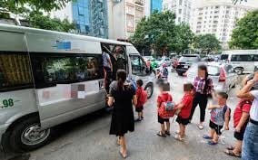 Xử lý nghiêm trường hợp xe đưa đón học sinh vi phạm quy định