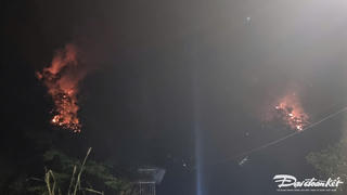 Liên tiếp xảy ra cháy rừng tại Bắc Kạn và Cao Bằng