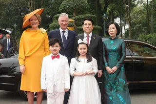 Chủ tịch nước Lương Cường chủ trì lễ đón cấp Nhà nước Nhà Vua Vương quốc Bỉ