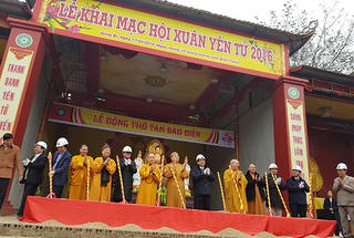 Cung Trúc Lâm, điểm nhấn Khu danh thắng Yên Tử
