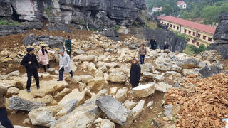 Mới phát hiện chùa Du Anh quy mô