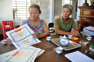 Làng chữ ở hạ lưu sông Hương