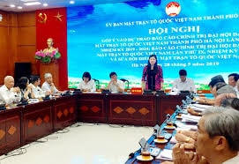 Góp ý văn kiện Đại hội MTTQ thành phố Hà Nội