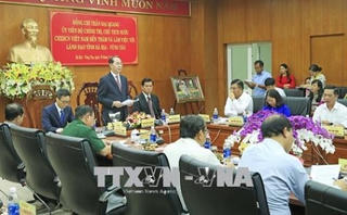 Chủ tịch nước làm việc với lãnh đạo chủ chốt tỉnh Bà Rịa-Vũng Tàu