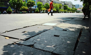 TP Hồ Chí Minh: Sửa chữa tuyến phố đi bộ Nguyễn Huệ