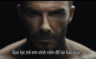 David Beckham kêu gọi chấm dứt bạo lực với trẻ em
