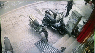 [VIDEO] Tài xế công nghệ liều mình lao xe máy vào kẻ trộm xe SH