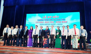 Sắc son tình nghĩa 3 tỉnh Cà Mau - Bạc Liêu - Ninh Bình