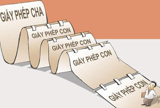 Loại bỏ giấy phép con trong giáo dục