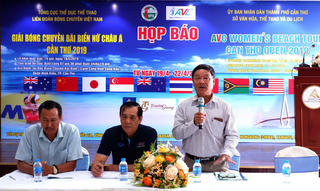 21 đội tham gia giải Bóng chuyền bãi biển nữ châu Á năm 2019 tại Cần Thơ
