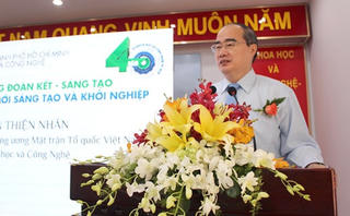 Chủ tịch Nguyễn Thiện Nhân dự kỷ niệm 40 năm thành lập Sở Khoa học và Công nghệ TP Hồ Chí Minh