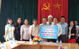 400 triệu đồng cho đồng bào bị lũ lụt tại Phú Yên