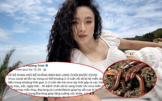 Angela Phương Trinh bị phạt 7,5 triệu đồng vì phát ngôn giun đất chữa Covid-19