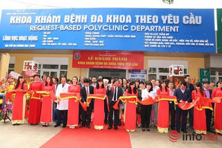 Khai trương Khoa Khám bệnh đa khoa theo yêu cầu tại Bệnh viện phổi