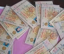 Đổi giấy phép lái xe qua mạng khi thay đổi CMND