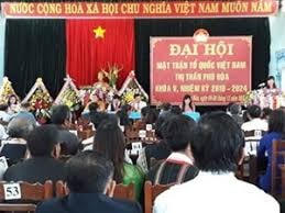 Chư Pah (Gia Lai): Đại hội điểm Mặt trận Tổ quốc cấp huyện