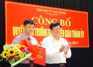 Ông Đặng Việt Dũng làm Trưởng ban Tuyên giáo Thành ủy Đà Nẵng