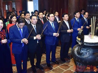 Trang trọng Lễ kỷ niệm 650 năm ngày mất của Danh nhân Chu Văn An