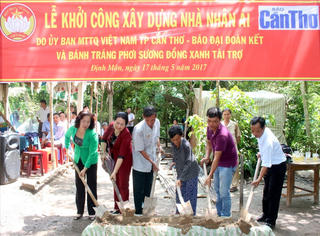 Thêm một mái ấm Đại đoàn kết tại huyện Thới Lai