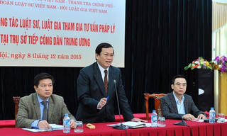 100 luật sư tư vấn pháp luật miễn phí tại Trụ sở tiếp dân TW