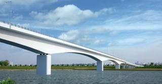 Xây cầu Cửa Hội bắc qua sông Lam